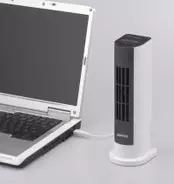 夏は涼風、冬は加湿できるUSB冷風扇