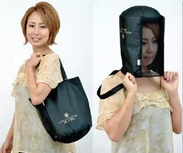 防災頭巾になるエコバッグ