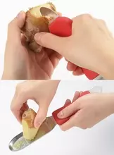 「むく、おろす」が両方できるピーラー