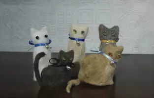 猫の抜け毛でつくる 猫毛フェルト の本が出た エキサイトニュース