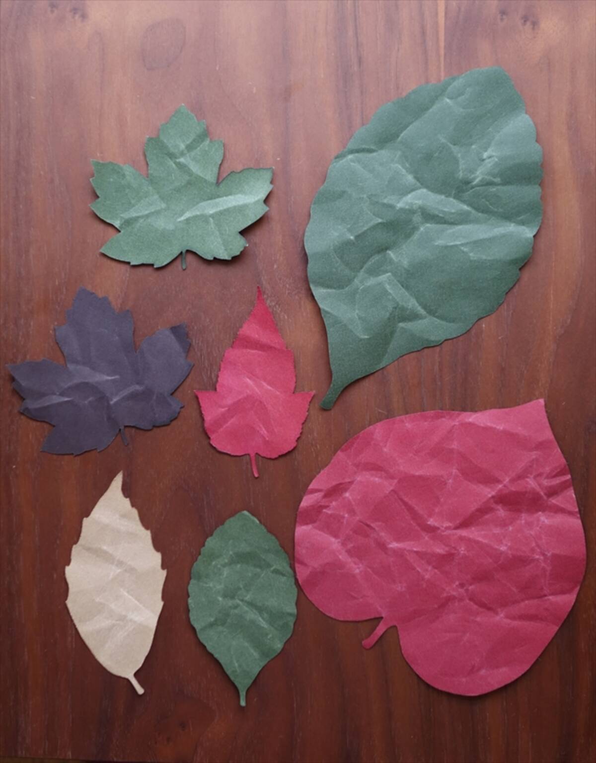 破れない和紙って何 リアルでオシャレな紙の葉っぱ エキサイトニュース