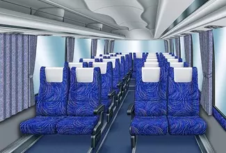 バスの座席シートに青色のデザインが多い理由