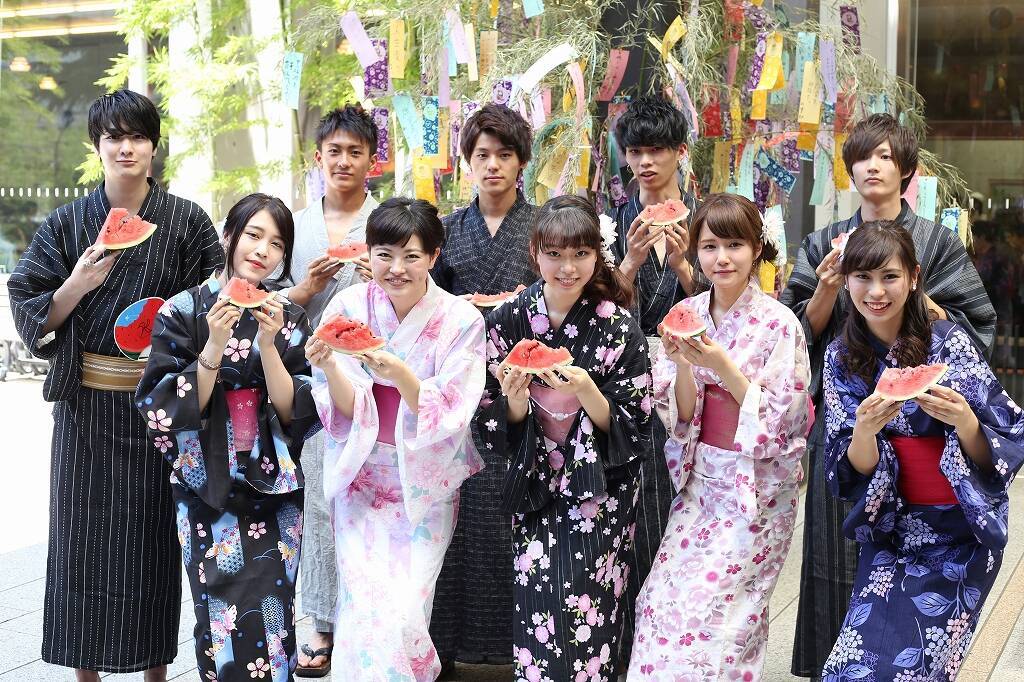 七夕に浴衣で授業を受ける学生たち　國學院大学が「和装デー」実施　