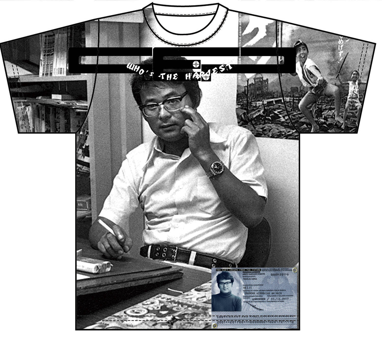 はだしのゲン と90年代クラブカルチャーを組み合わせたtシャツがやばい エキサイトニュース