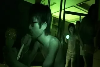 女湯を改造してお化け屋敷に！ 男湯では怪談大会