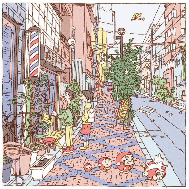 東京の下町風景を100点描いた正体不明のイラストレーター つちもちしんじ エキサイトニュース