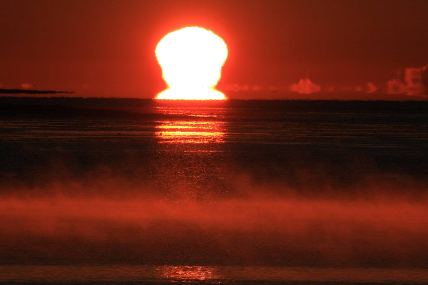 自然の神秘！幻の「四角い太陽」を見に北海道別海町へ行ってきた