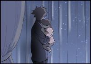 【漫画】夫は夜中にぐずついた娘を抱っこして寝かしつけていた 【僕と帰ってこない妻 Vol.475】