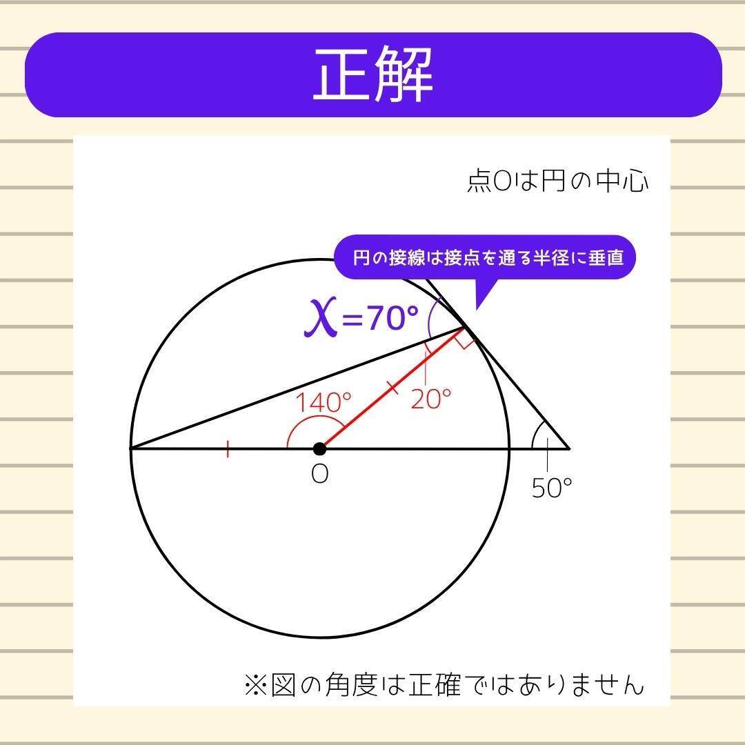 【角度当てクイズ Vol.2311】xの角度は何度？＜全3問＞