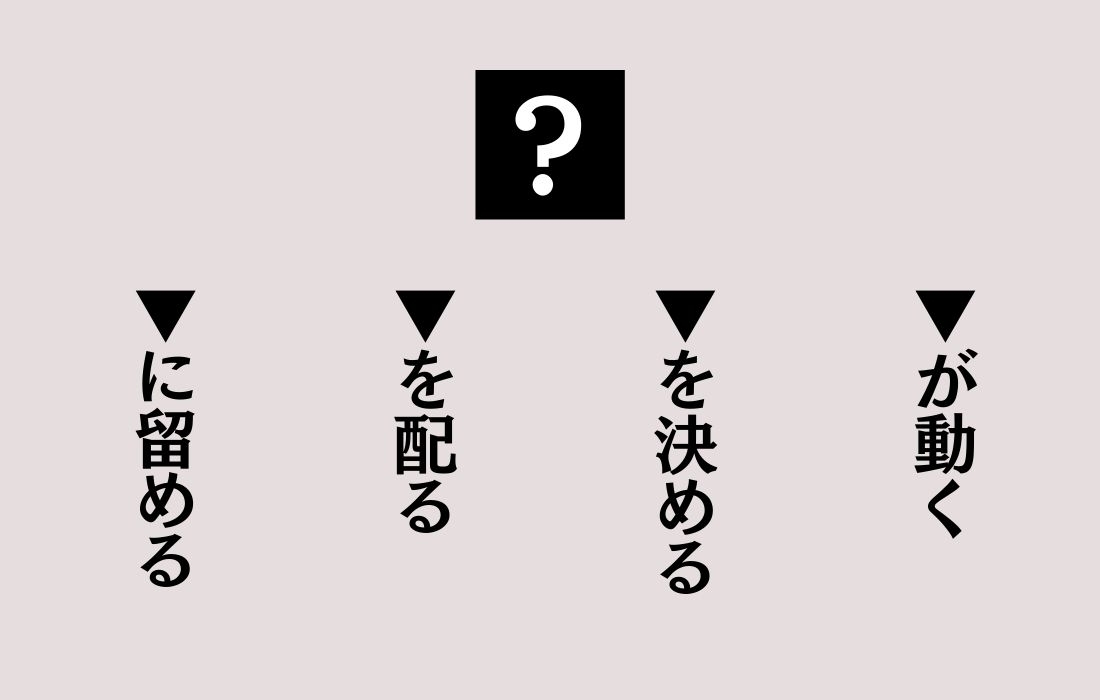 【穴埋めクイズ Vol.54】■に入る漢字を当てよう
