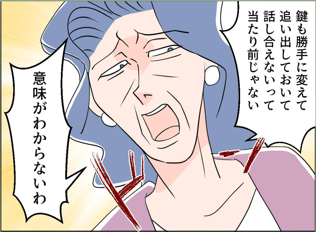 【漫画】白熱する嫁vs姑バトル！ 私は離婚したい！ 夫の意見は…？【夫の二重生活 Vol.117】