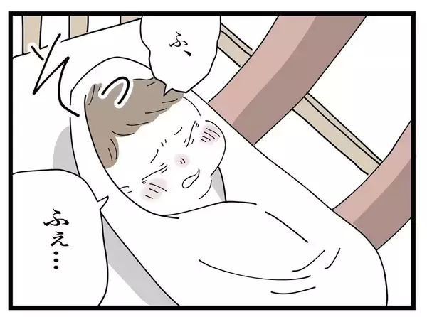 「やっと寝かしつけたのに…ハァ～、今日もお義母さんが来た【漫画】」の画像