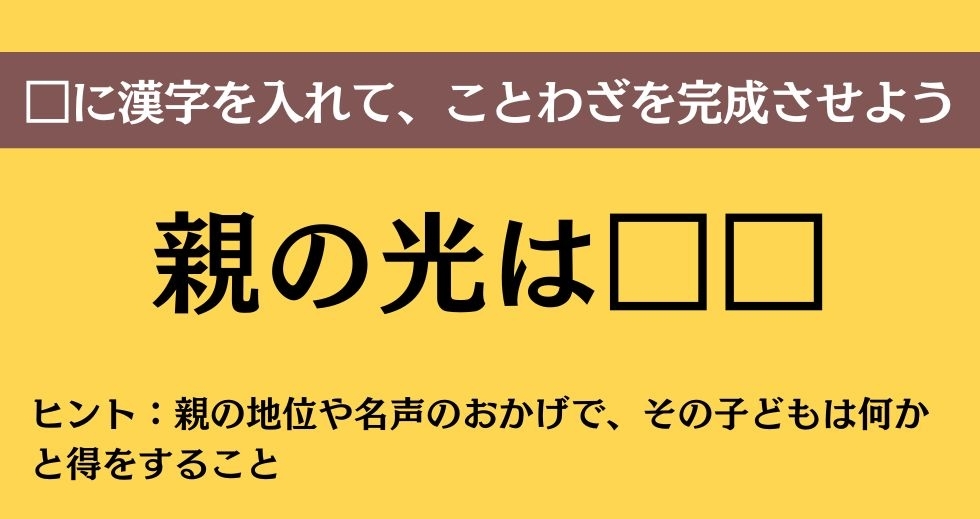 大人ならわかる？ 中学校の「国語」問題＜Vol.538＞