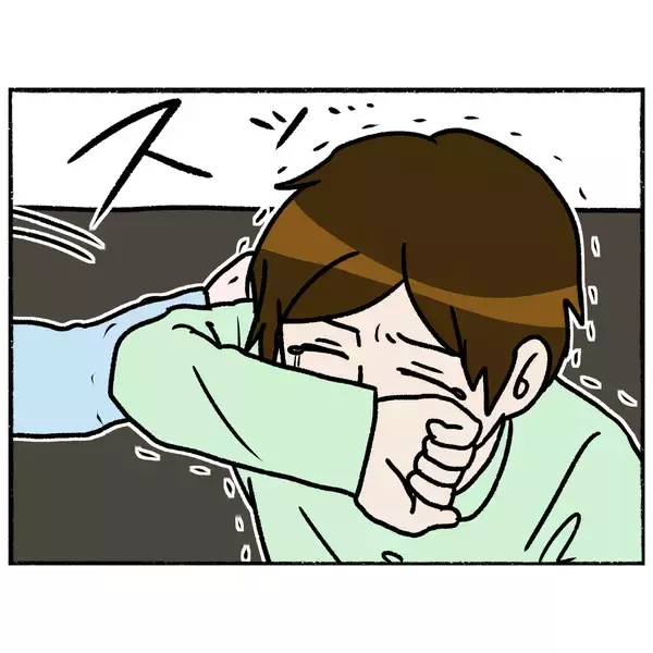 「【漫画】楽しく会話しただけで食欲が出るなんて！ うれしくて涙が…【母とうつと私。 Vol.56】」の画像