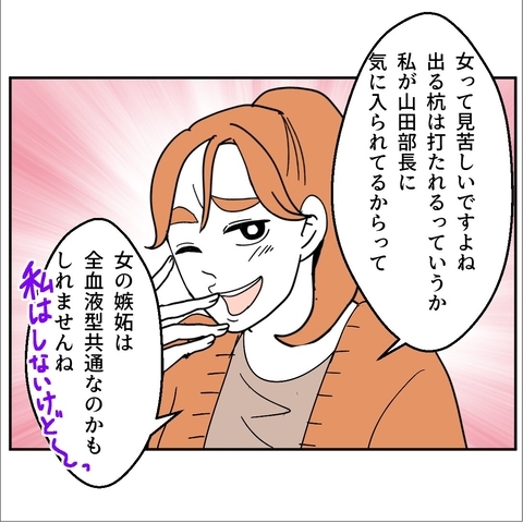 【漫画】自分が女子に避けられているのは「嫉妬」のせいだと？【血液型マウント Vol.53】の画像