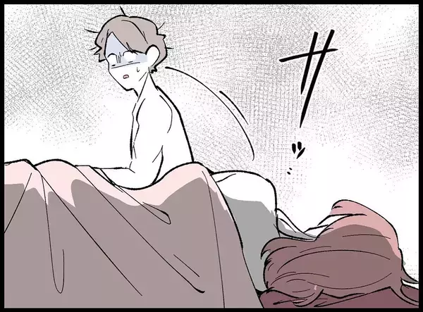 「【漫画】飲みすぎて記憶がない！ 隣に寝ている女性の正体は？【妻の友達を抱いたけど Vol.2】」の画像