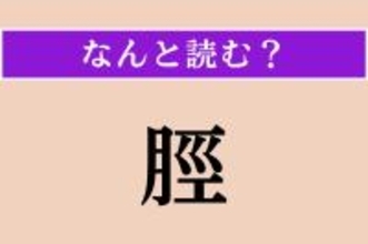 【難読漢字】「脛」正しい読み方は？「すね」以外の読み方わかりますか？