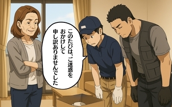 【漫画】悪くないけど頭を下げた！ 弁償は会社…傷ついたのは…【バイトトラブル Vol.25】