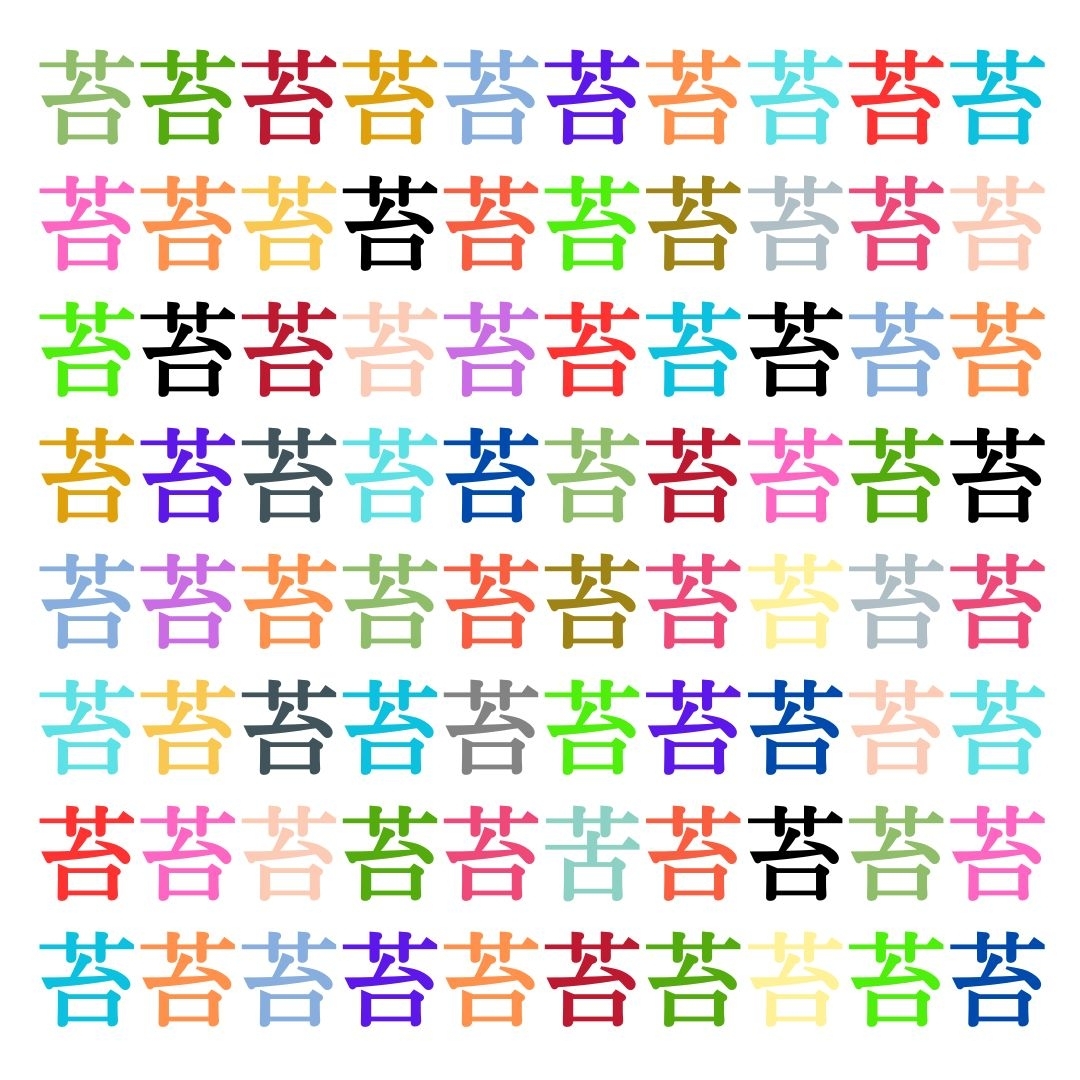 【仲間はずれ探し Vol.262】一つだけ違う漢字がまぎれています。どこにあるかわかりますか？