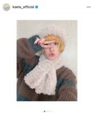 木村カエラ、編み物作品を一挙公開　友人への手作りプレゼントで愛情表現