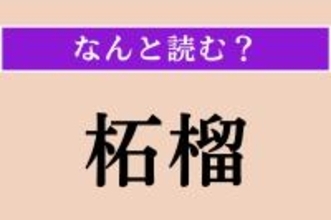【難読漢字】「柘榴」正しい読み方は？「石榴」とも書きます