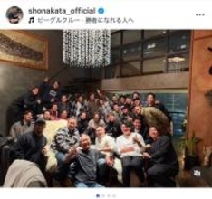 中田翔がチームメイトに感謝　中日選手らとお疲れ様会で涙「最高の仲間」