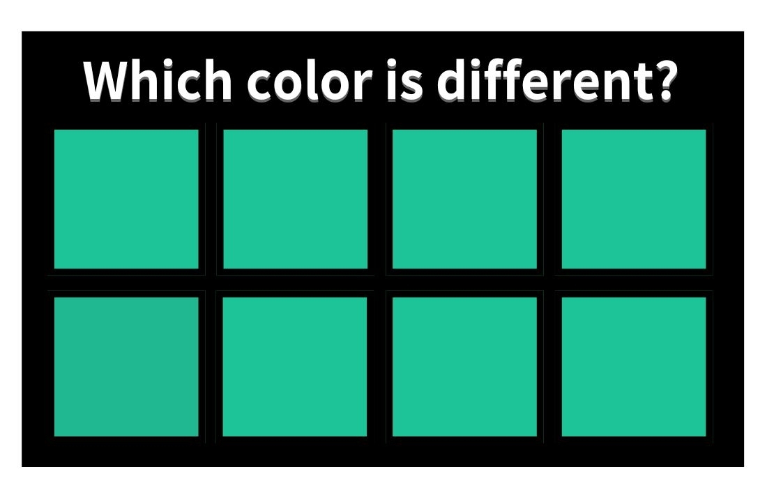 What is your color sense level?＜2＞