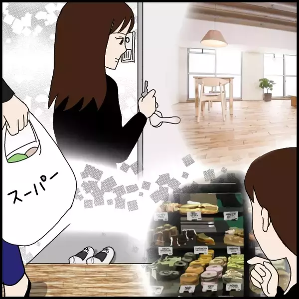 「「変質者が多いから気をつけて」忠告する隣人が怪しい？ 一人暮らしの女性に忍び寄るのは誰!?【漫画】」の画像