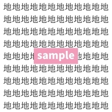 【漢字探し】ずらっと並んだ「地」の中にまぎれた別の漢字一文字は？