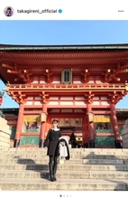 高城れに、京都・伏見稲荷大社で山頂まで参拝「ご利益ありそう」