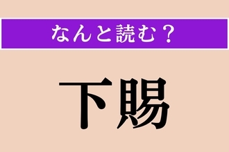 【難読漢字】「下賜」正しい読み方は？ 身分の高い人が下の者に物を与えることを言います