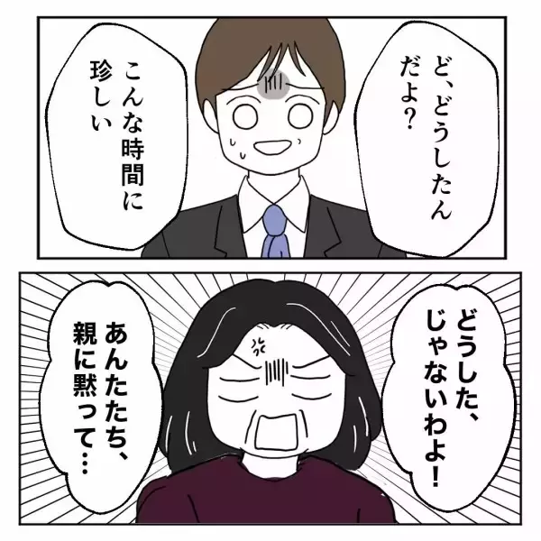 「話題にも出ていないのに…夫の母が知っていた!?」の画像