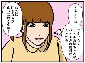 【漫画】もえは妹と病弱な母親を抱える一家の大黒柱？【元引きこもりがバイトリーダー Vol.46】