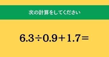 大人ならわかる？ 小学校の「算数」問題＜Vol.1516＞