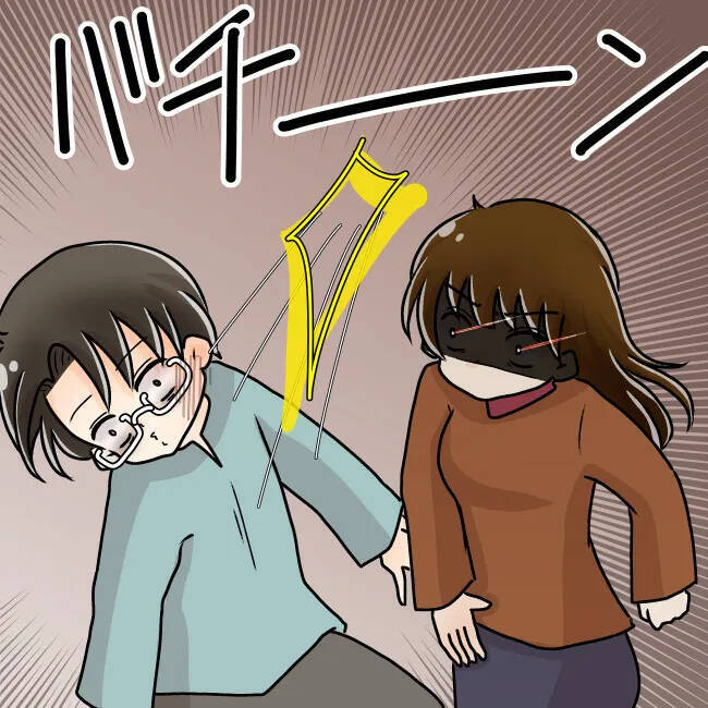 【漫画】母が夫を平手打ち！「親の気持ちがわかるか！」【妻の不幸を喜ぶ夫 Vol.62】