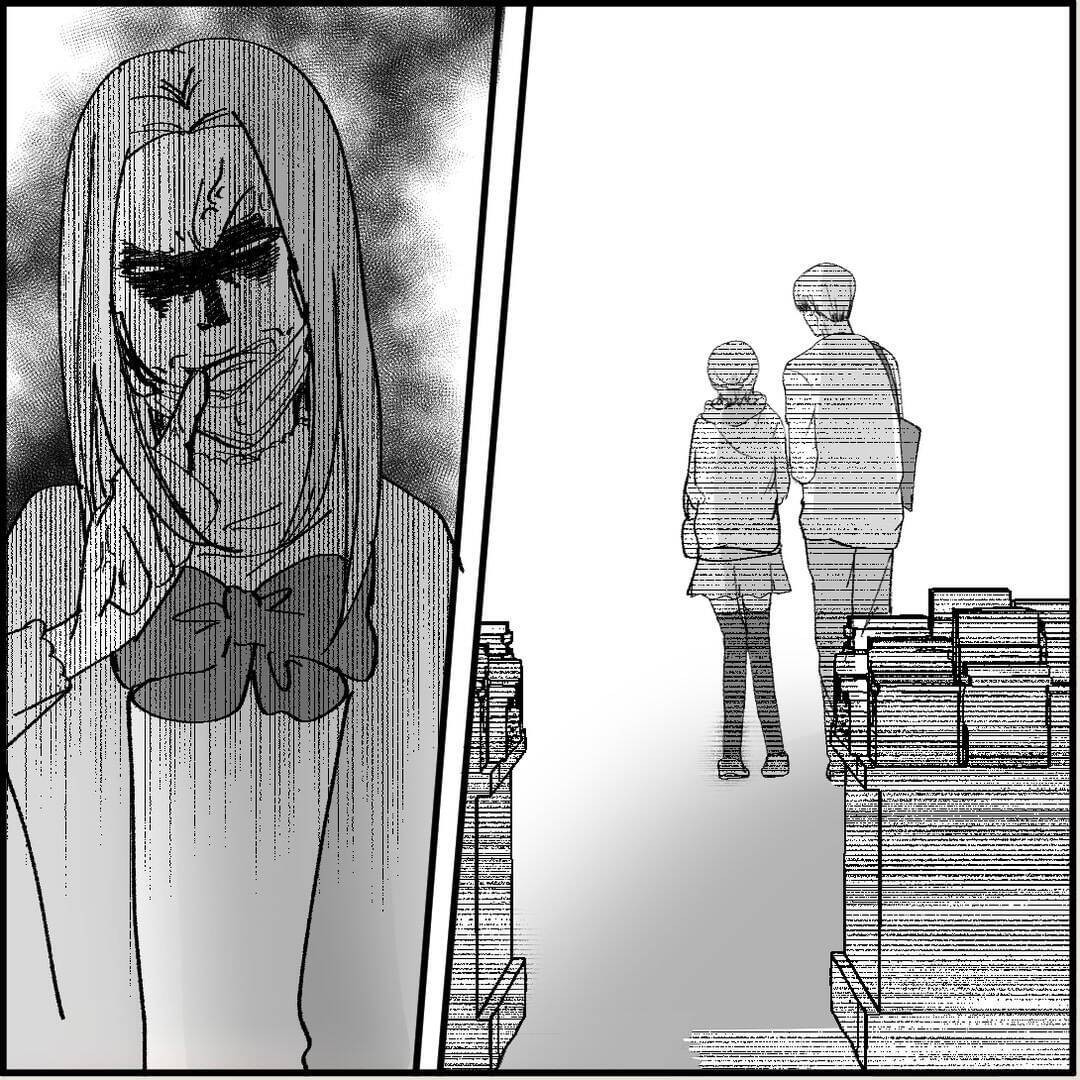 【漫画】マリィ対策の偽デートへ　誰かにつけられている？【絶望のマリィさん Vol.11】