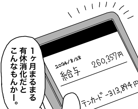 最後の給料が振り込まれた日、無職の胸に去来したものは？の画像