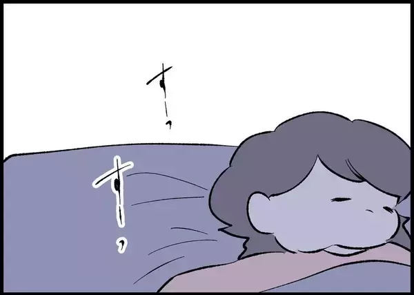 「【漫画】娘は暑くないかな？寒くないかな？寝ぼけながらお腹を確認【僕と帰ってこない妻 Vol.467】」の画像