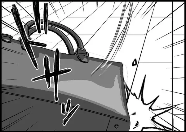 「【漫画】帰宅と同時に鞄を床に投げつけ、なんとタバコを吸いだした【僕と帰ってこない妻 Vol.372】」の画像