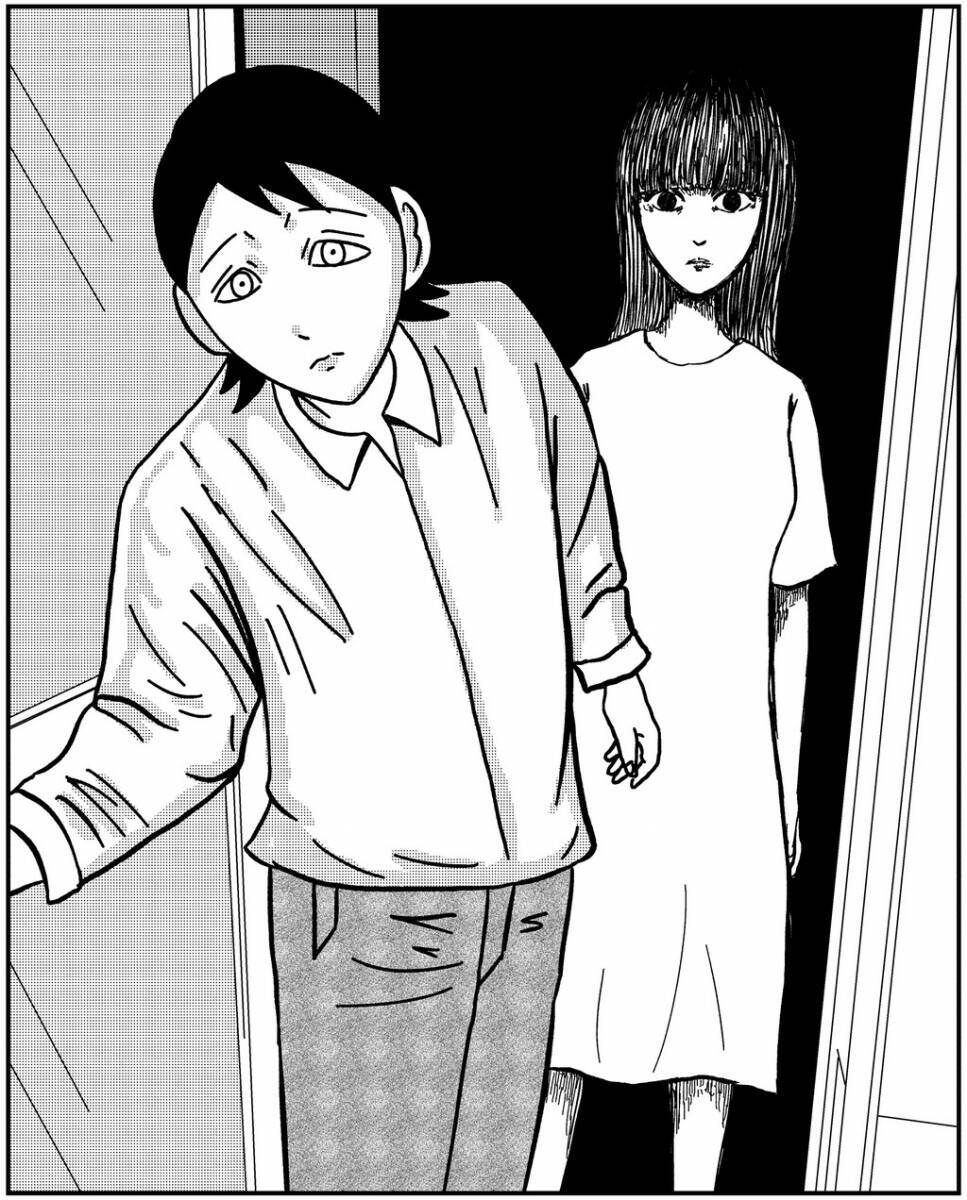 事故物件に引っ越した男が体験する恐怖…誰もいないお風呂から音がして、謎の女性まで現れて!?【漫画】