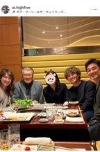 原田龍二の妻、里見浩太朗との家族食事会を報告「素敵な原田パパの大先輩」