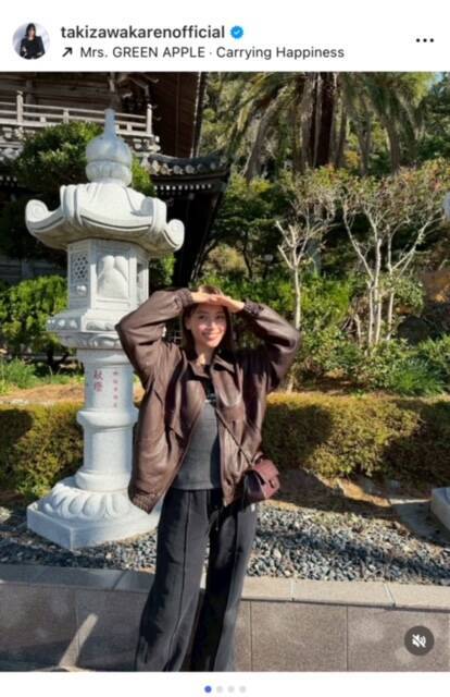 滝沢カレン、30歳を過ぎて初詣が習慣に「気持ちがいいことがわかりました」