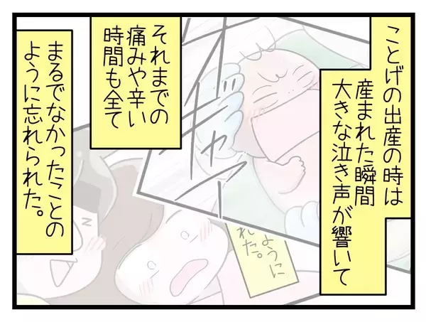 「【漫画】「赤ちゃんは元気ですよ!!」よかった…えらかったね…【一緒のお墓に入ろっか！ Vol.44】」の画像