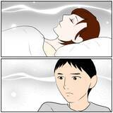 「【漫画】腹痛で旅行を辞退した妻、夫と息子を見送り「よし」【ボクは良いパパ・良い夫 Vol.95】」の画像1