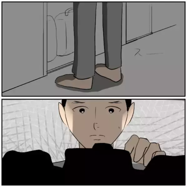 「【漫画】腹痛で旅行を辞退した妻、夫と息子を見送り「よし」【ボクは良いパパ・良い夫 Vol.95】」の画像