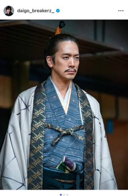 DAIGO、大河ドラマ「豊臣兄弟！」出演を報告　妻・北川景子を相手に練習で役作り