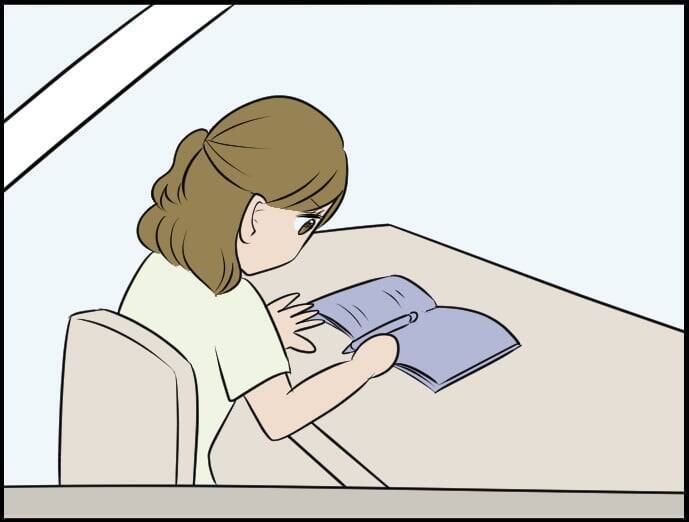 【漫画】僕は後ろ髪を引かれる思いで図書館を後にした【価値観離婚 Vol.38】