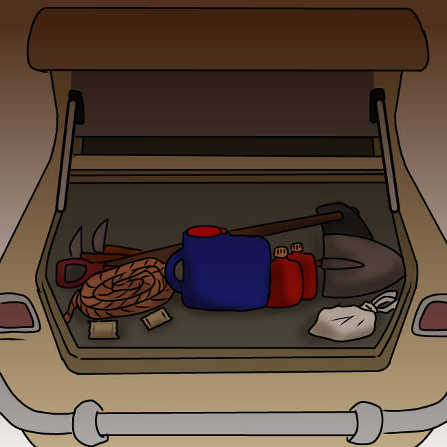 【漫画】元夫は車のトランクに物騒なものを載せ…私を見張ってた？【妻の不幸を喜ぶ夫 Vol.67】