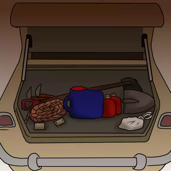 「【漫画】元夫は車のトランクに物騒なものを載せ…私を見張ってた？【妻の不幸を喜ぶ夫 Vol.67】」の画像