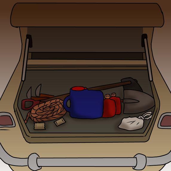 【漫画】元夫は車のトランクに物騒なものを載せ…私を見張ってた？【妻の不幸を喜ぶ夫 Vol.67】